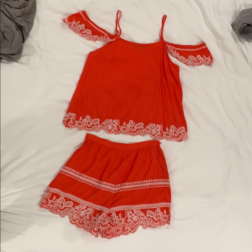 Shorts and top set